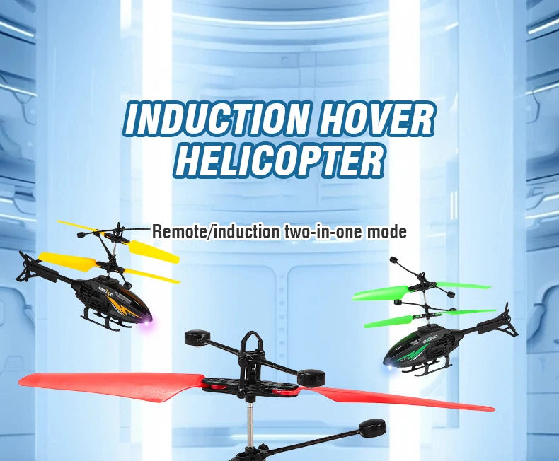 Mini Dron RC con Luces LED Control Remoto y por Gestos