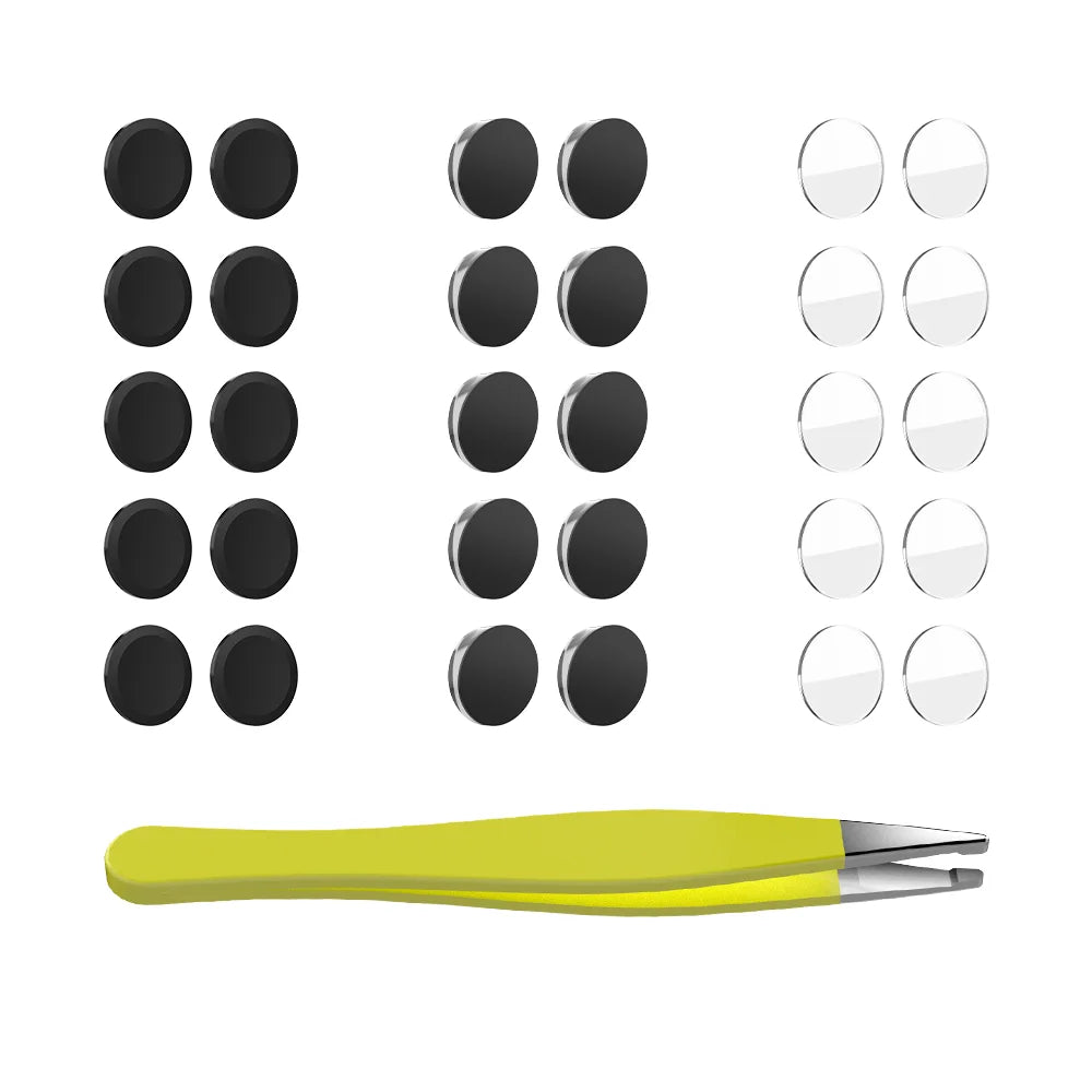 Juego de pegatinas LED antideslumbrantes HIBloks para Ray-Ban Meta Gen 2 Wayfarer/Skyler/Headliner/Oakley Meta HSTN, accesorios para gafas inteligentes