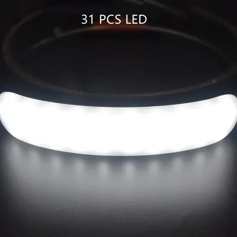 Faro LED Recargable Alta Potencia para Exterior y Pesca