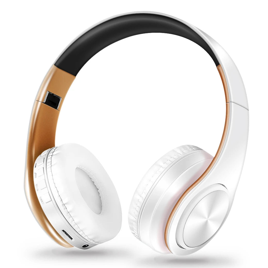 Auriculares Bluetooth 5.3 Inalámbricos con Micrófono y Radio FM