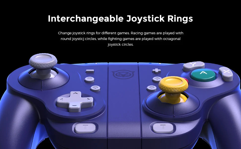 NYXI Wizard Joy-pad inalámbrico para Switch/Switch OLED/Switch Lite Gamepad Joysticks