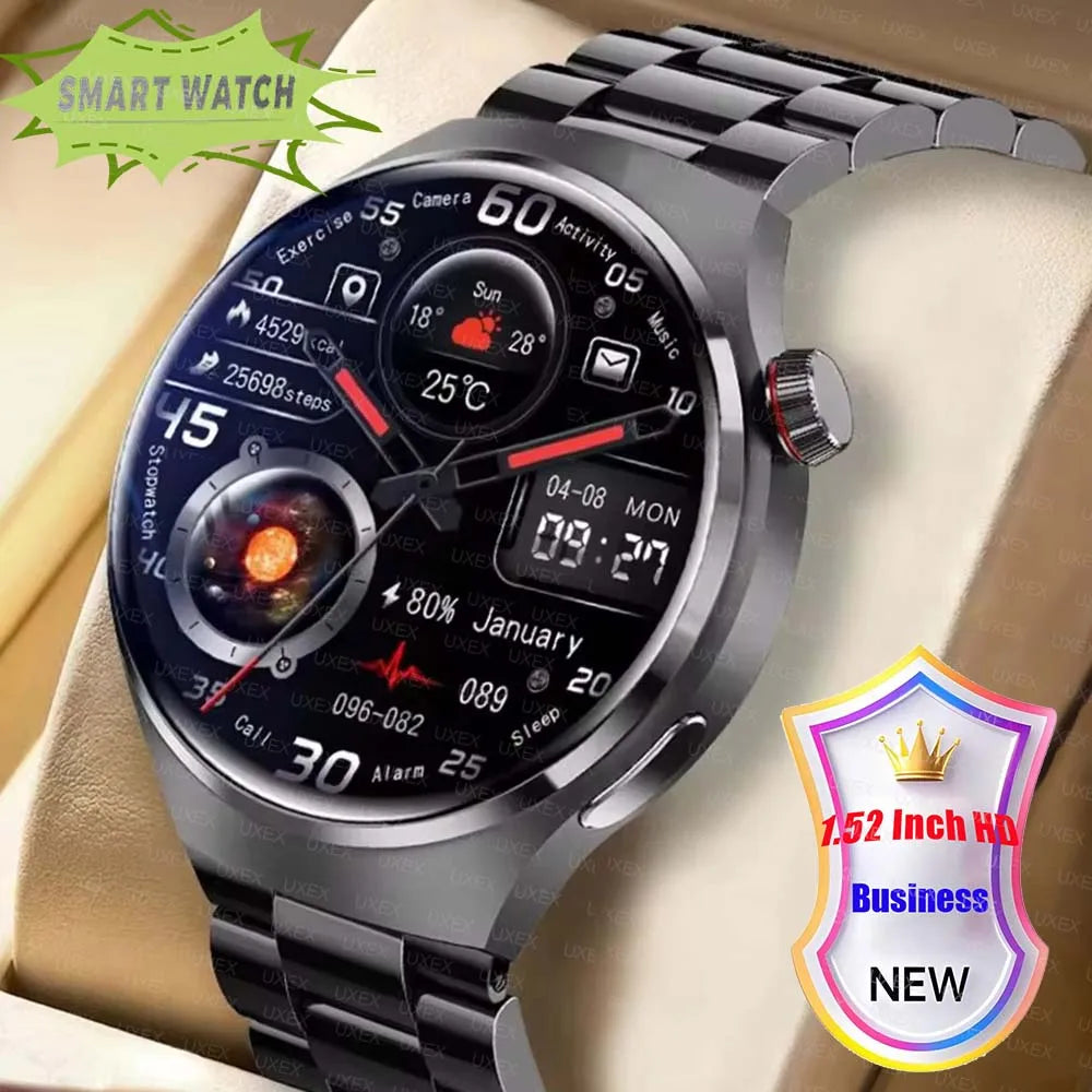 Reloj Inteligente Pro HD 1.52 Asistente de Voz