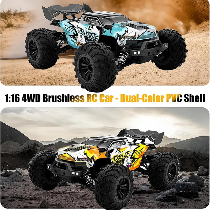 Auto RC 4x4 Todoterreno Alta Velocidad 50-80 km/h Escala 1:16