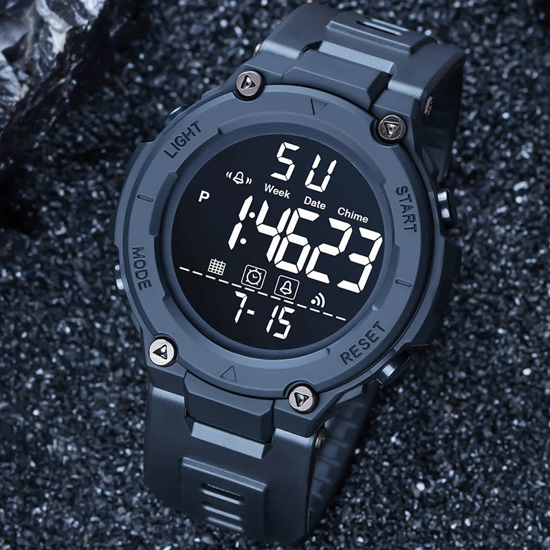 Reloj Deportivo Digital YIKAZE Militar para Hombre