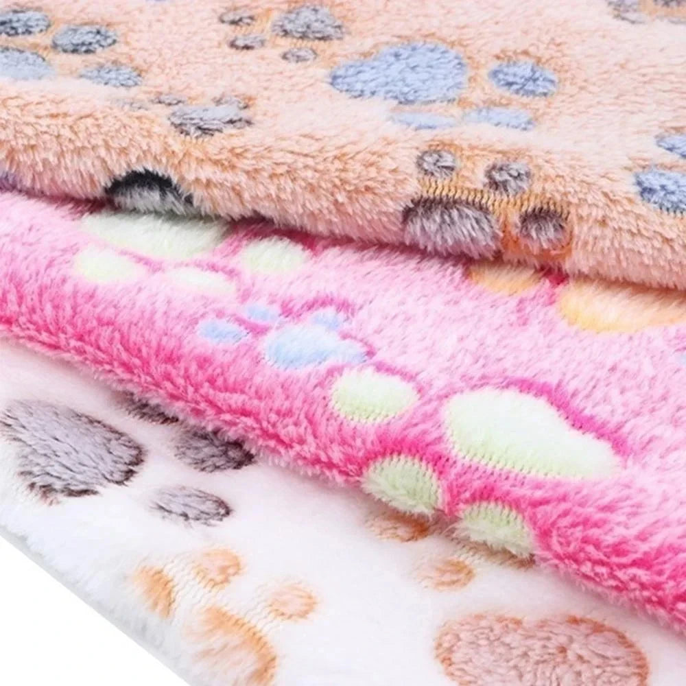 Manta Polar Suave para Mascotas - Tapete de Cama en 3 Tamaños