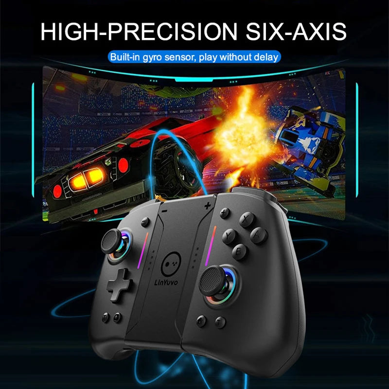 Control inalámbrico Bluetooth para Nintendo Switch, OLED y Lite, mando de juegos, mando, accesorios para juegos Hall