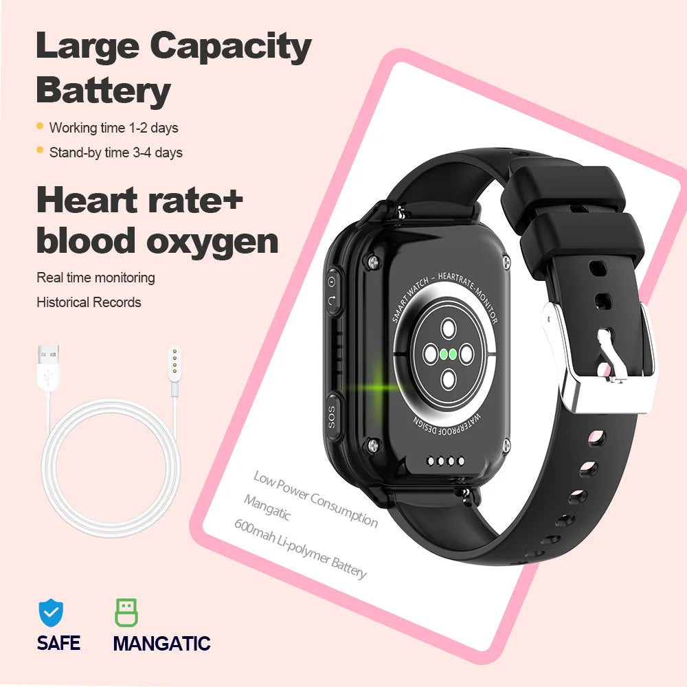 Reloj Inteligente 4G para Niños KT33 con GPS, WiFi y Videollamada