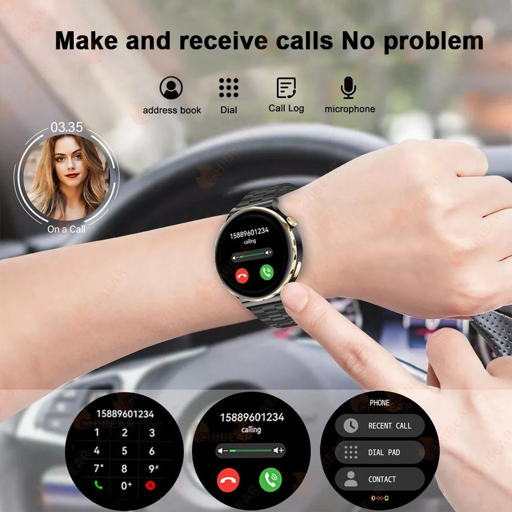 Smartwatch AMOLED ECG+PPG Mujer Impermeable