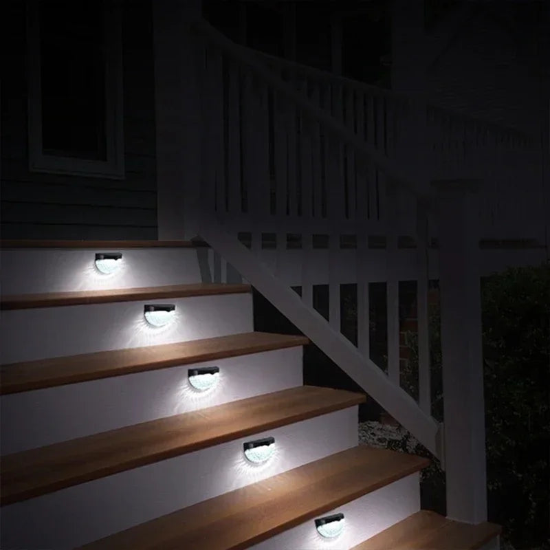 Set de 6 Lámparas Solares LED para Jardín y Valla