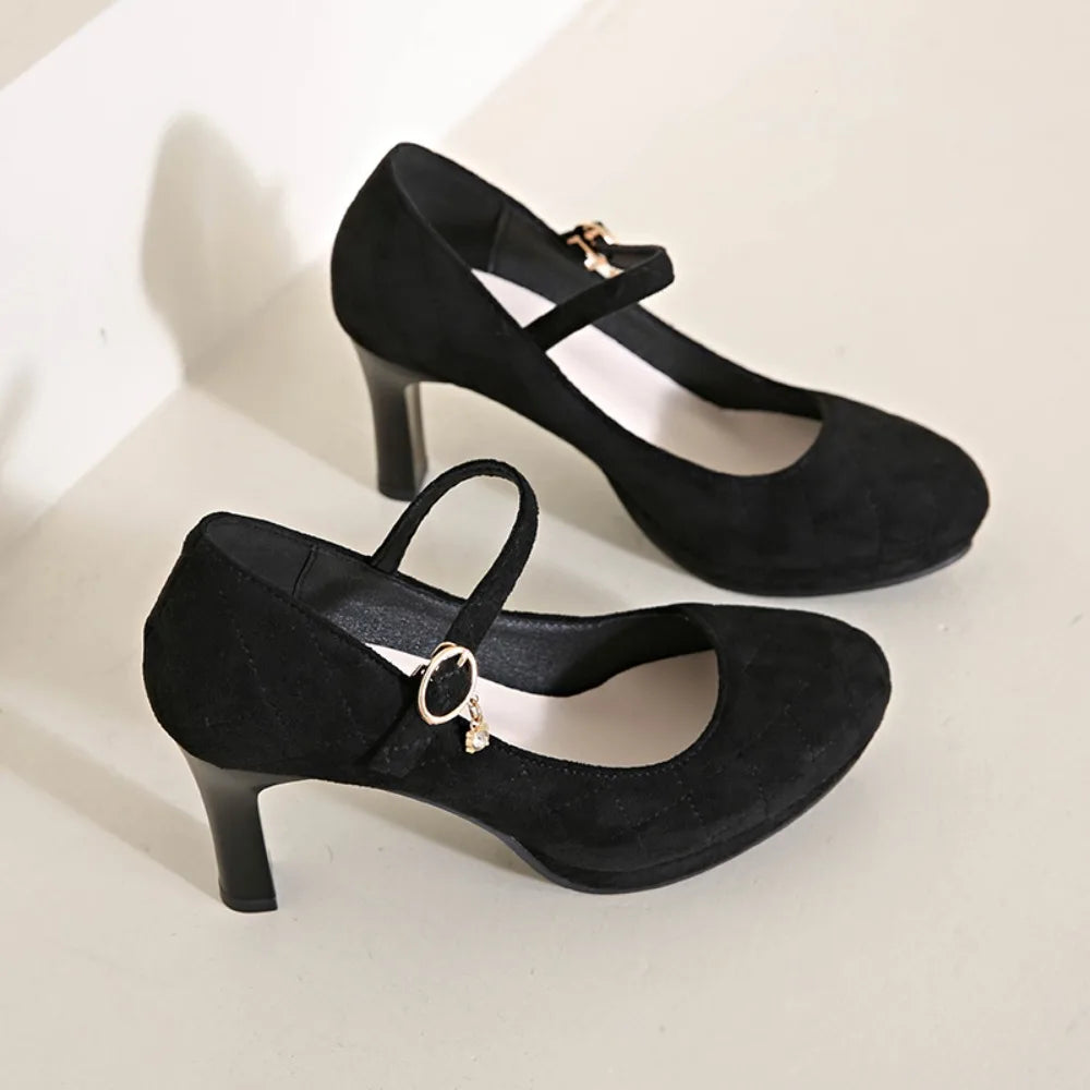 Zapatos de Tacón Alto para Mujer con Plataforma | Tallas 34-42