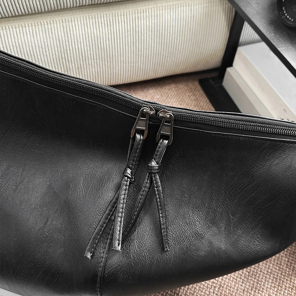 Bolso cruzado para hombre, informal, versátil, a la moda, de gran capacidad, mochila para deportes al aire libre ligera y sencilla