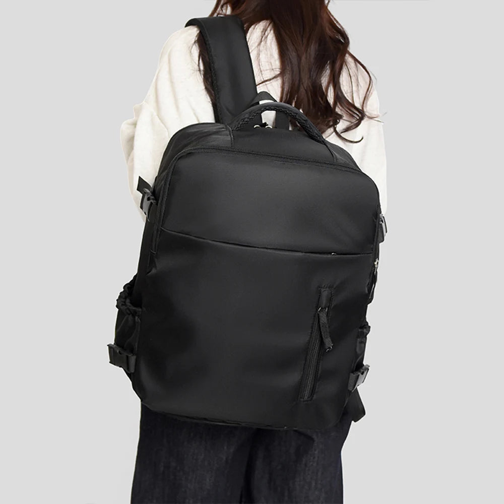 Mochila de Viaje de 39X30X19Cm, Gran Capacidad, Multicapa, para Computadora, para Viajes Cortos (Producto Seleccionado)