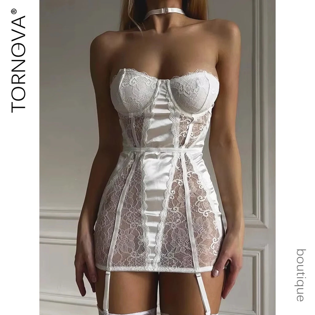 Conjunto de Sujetador Sexy y Ropa Interior para Mujer