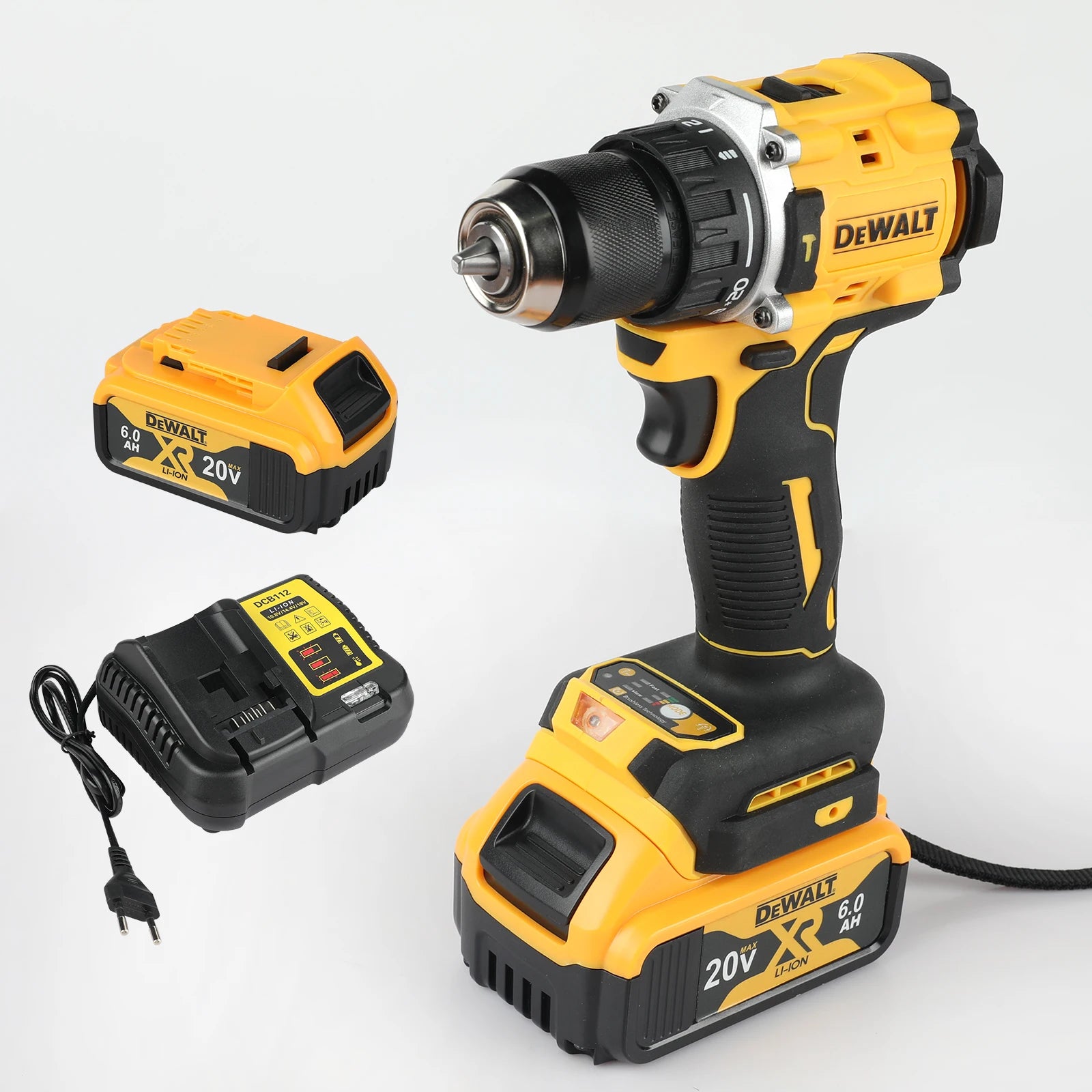DEWALT DCD805 20V herramientas eléctricas taladro de impacto sin escobillas destornillador eléctrico inalámbrico taladro manual multifunción