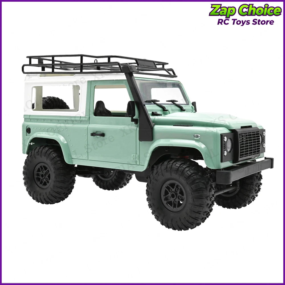 Coche RC Mangniu MN90 1/12 4WD con Luces LED Todoterreno