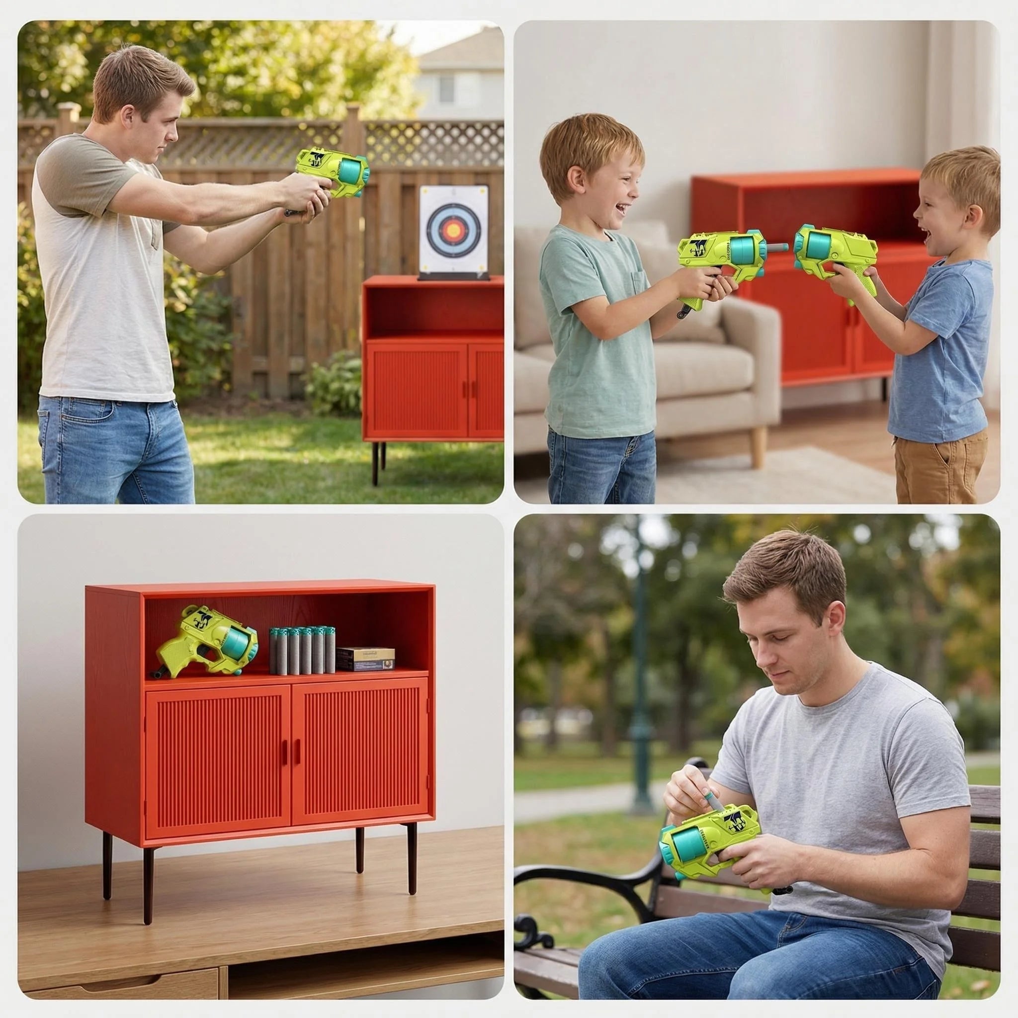 2026. Pistola de Juguete de Espuma Segura con Balas Blandas, Set Divertido para Niños, Juego de Disparos Interior/Exterior, Pistola para Jardín de Infantes, Regalo Educativo y de Entrenamiento