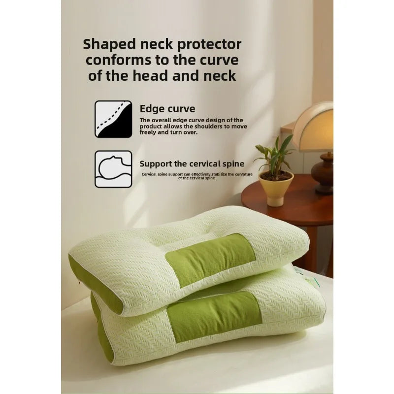 Almohada de fibra de poliéster para protección cervical, uso doméstico