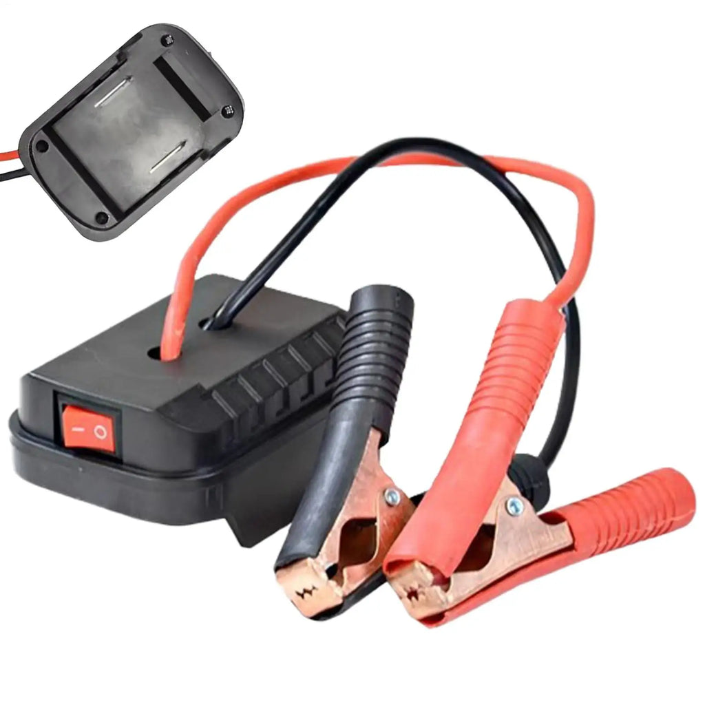 Arrancador de Batería para Auto con Pinzas y Puertos USB