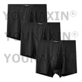 9XL 10XL 11XL 12XL 13XL ropa interior de gran tamaño para hombres más bragas Boxer calzoncillos sexis de gran tamaño ropa interior grande pantalones cortos sueltos 3 uds