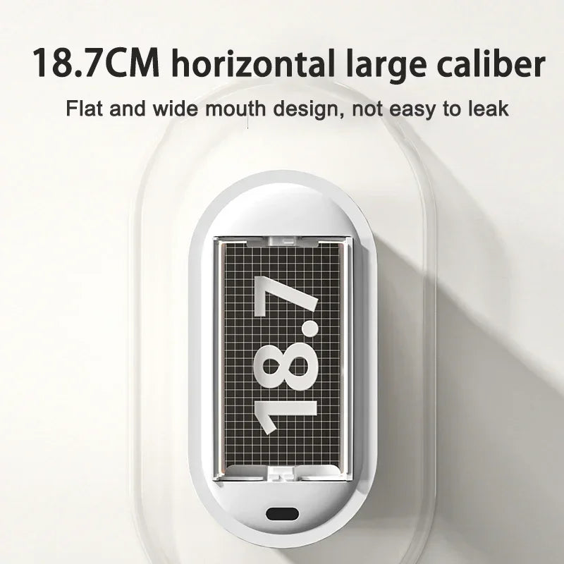 Cubo de basura con Sensor inteligente con tapa, montaje en pared de 7/9L, cubo de basura para el hogar, cocina, inducción automática bidireccional, cubo de basura para inodoro con hendidura estrecha