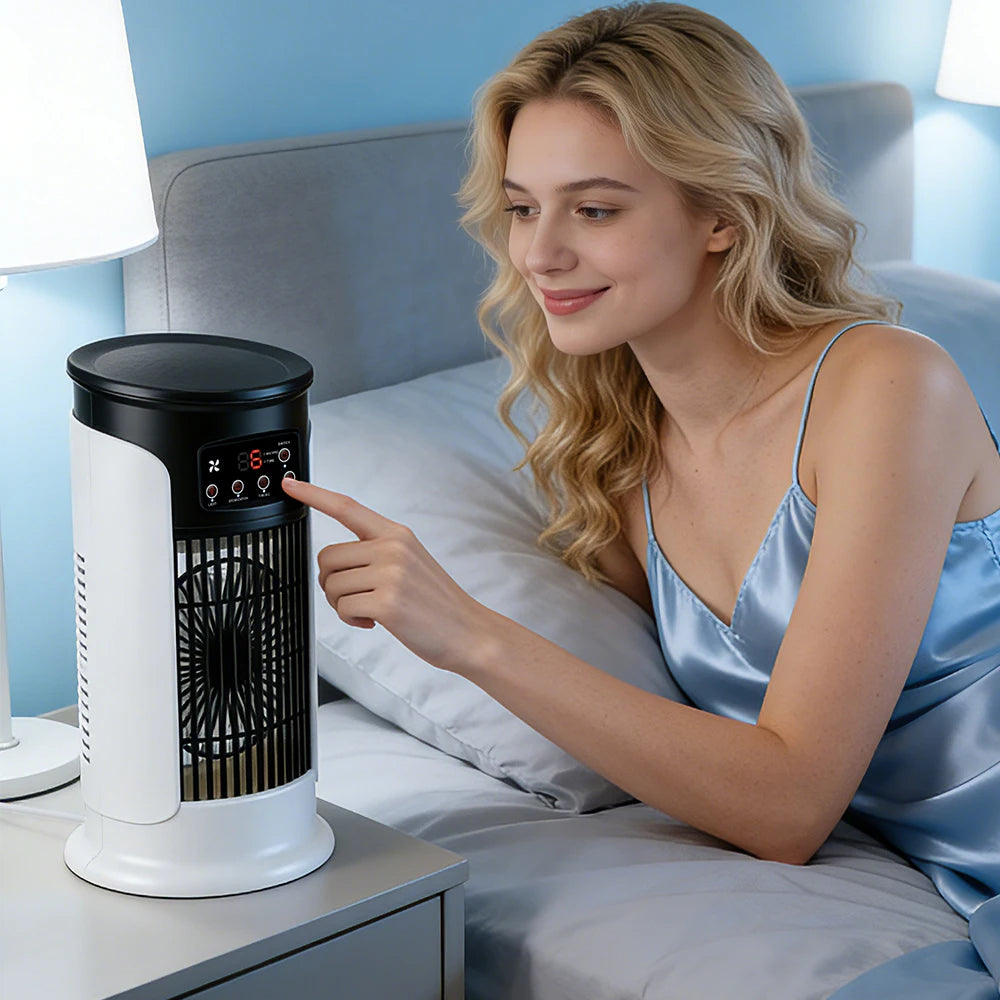 Enfriador de Aire 3 en 1 con Humidificador y 6 Velocidades