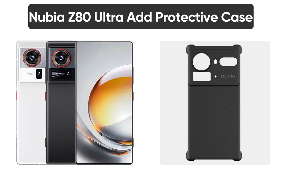 Teléfono Inteligente nubia Z80 Ultra 5G Oficial, Versión Global, Snapdragon 8 Elite Gen 5, 7200 mAh, Pantalla OLED de 6.85'' y 144 Hz, Carga Rápida de 90 W