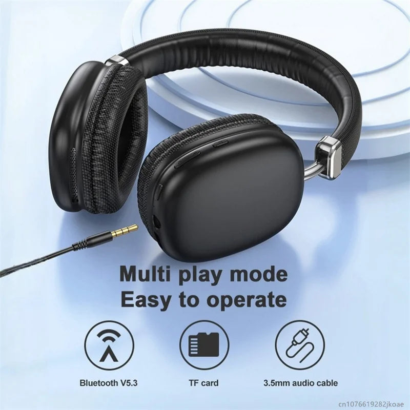 Auriculares Bluetooth 5.3 Gaming Sobre la Oreja B40