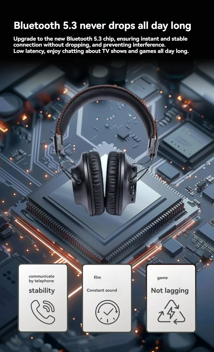 Auriculares Bluetooth 5.3 Gaming Deportivos