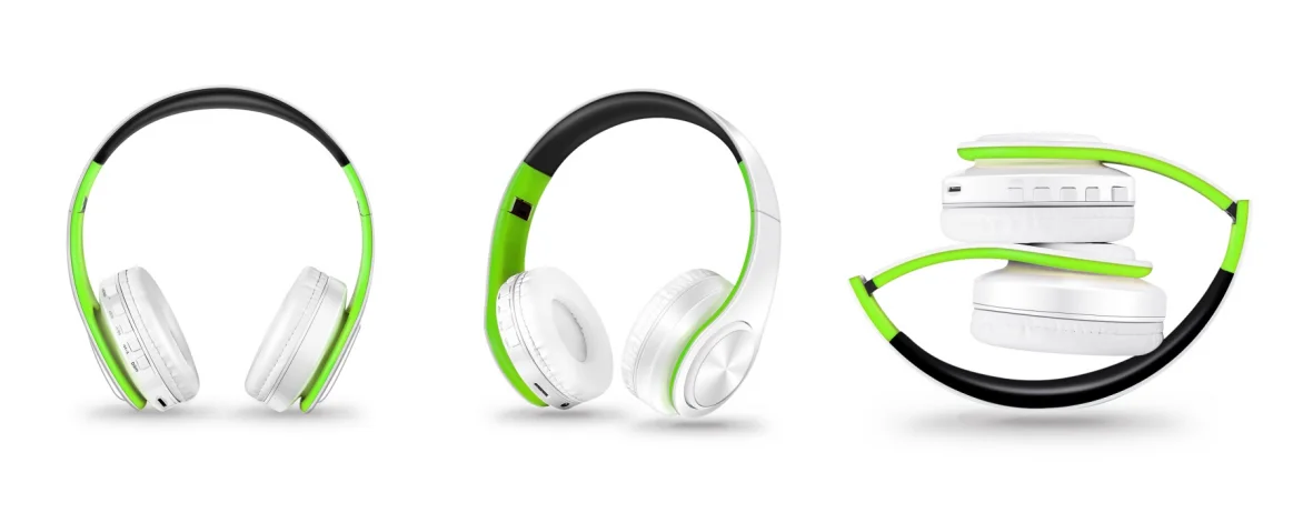Auriculares Bluetooth 5.3 Inalámbricos con Micrófono y Radio FM