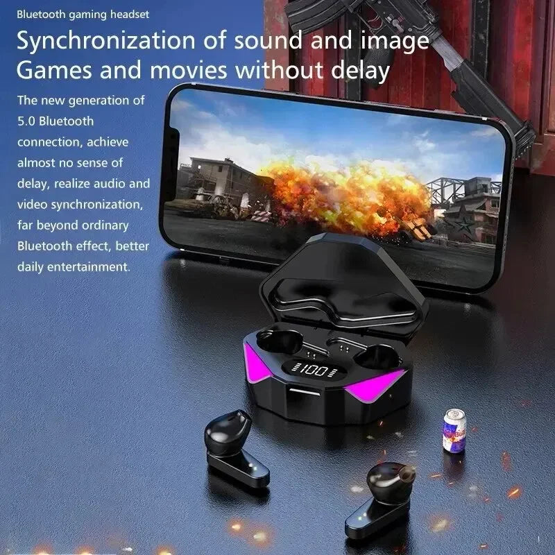 Auriculares Bluetooth TWS Inalámbricos Cancelación de Ruido IPX5