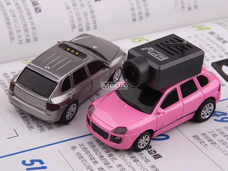 Auto RC Miniatura FPV Wltoys 6401 Escala 1/64 4x4 con Cámara