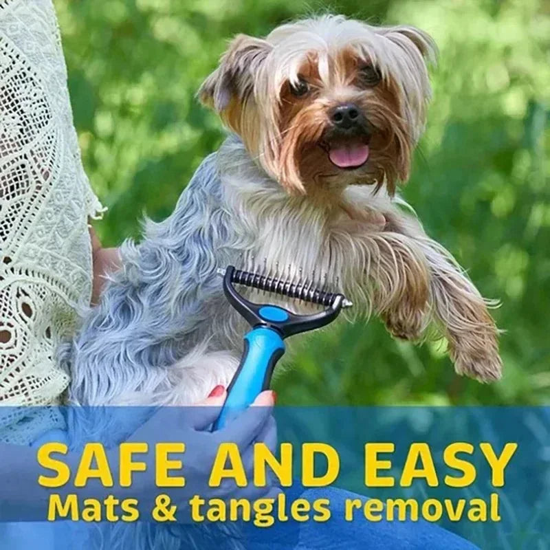 Cepillo Removedor de Pelo Autolimpiante para Mascotas