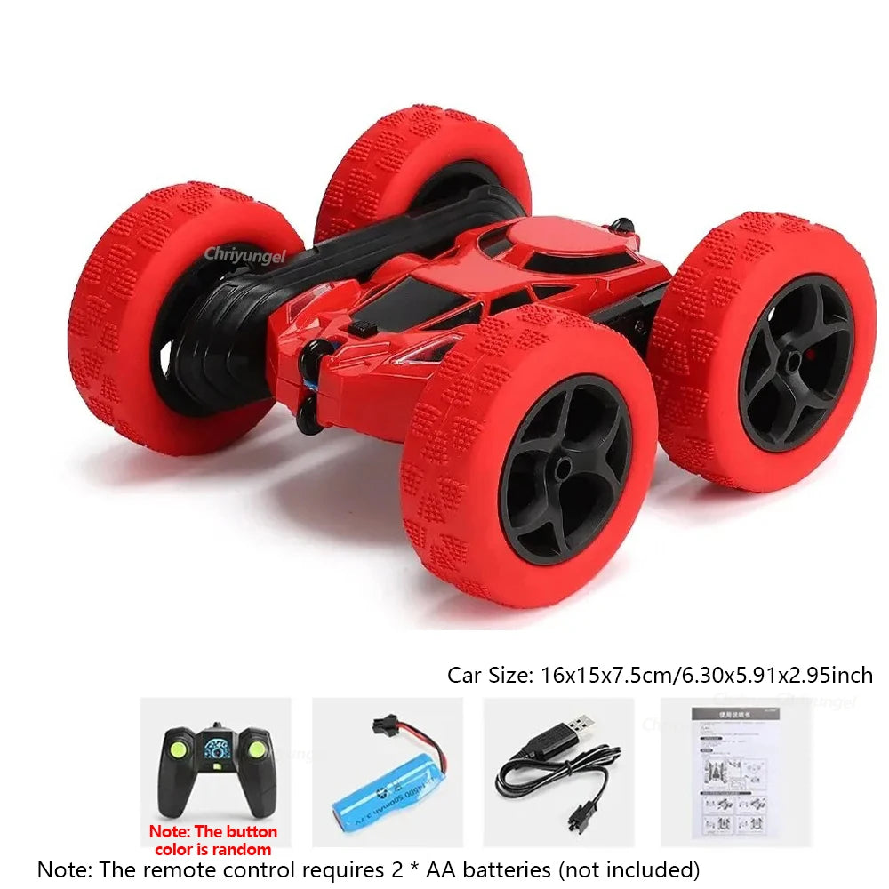 Coche Acrobático RC 2.4 GHz, Deriva, Doble Cara, Acrobacias Todoterreno