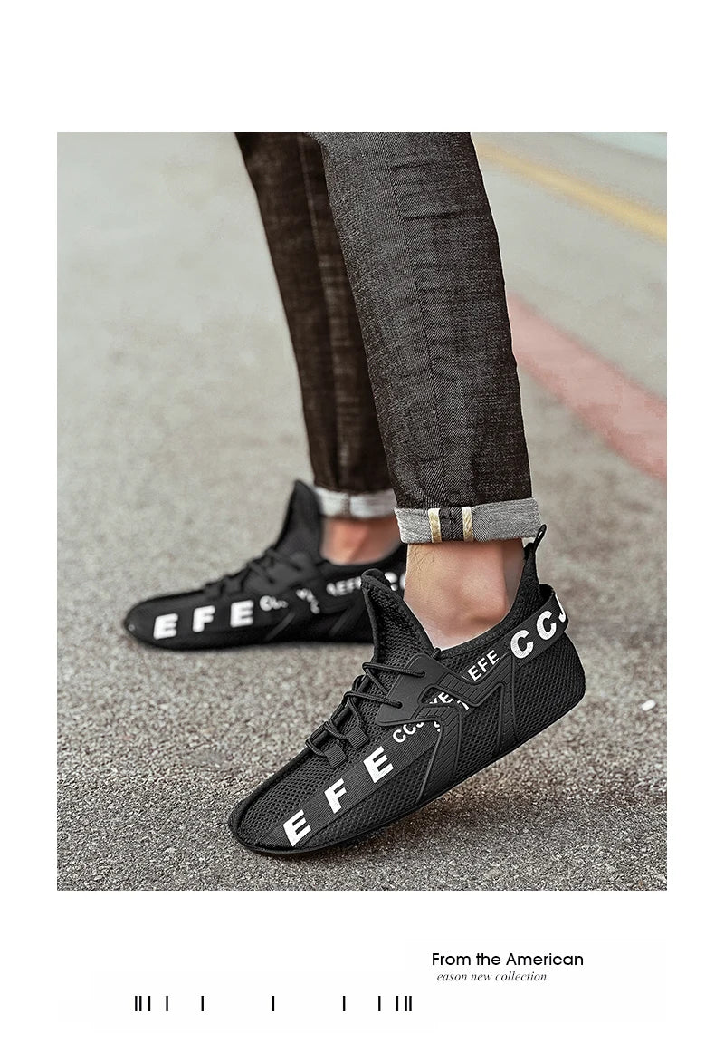 YRZL Mocasines Zapatos Hombres Casual Malla Transpirable Antideslizante Al Aire Libre Cómodo Interior Zapatos de Gimnasio Zapatos de Gran Tamaño para Hombres