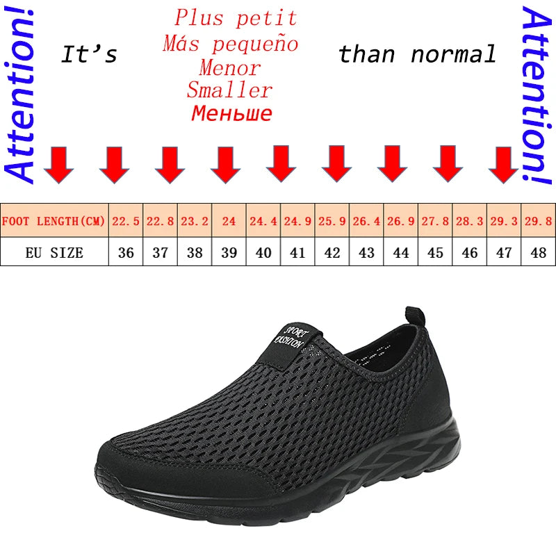Zapatillas de Deporte para Hombre - Mocasines Transpirables para Exterior