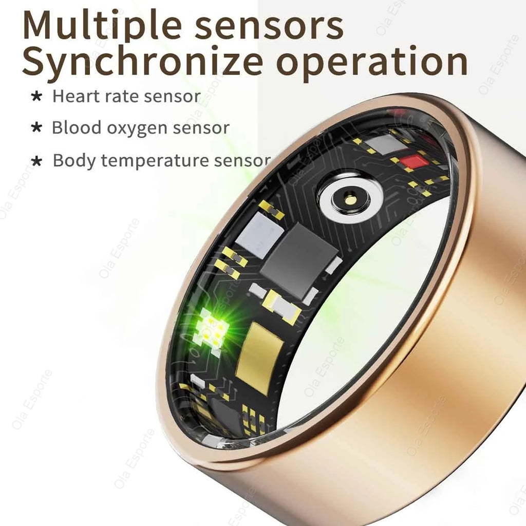 Anillo Inteligente Monitor de Salud Multideporte