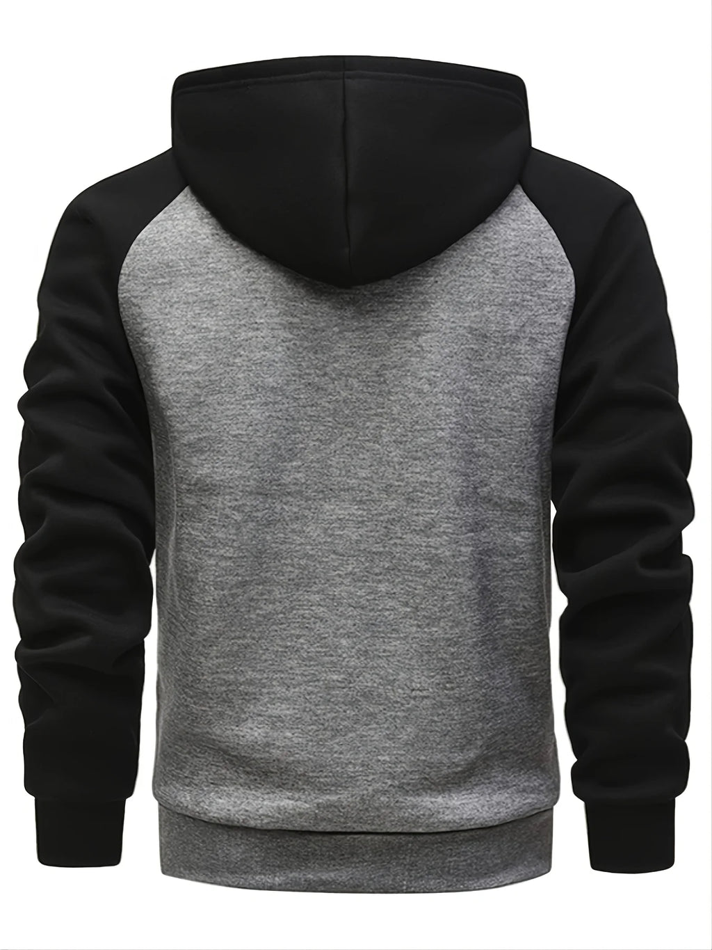 Buzo con Capucha y Cremallera Unisex Talla Grande