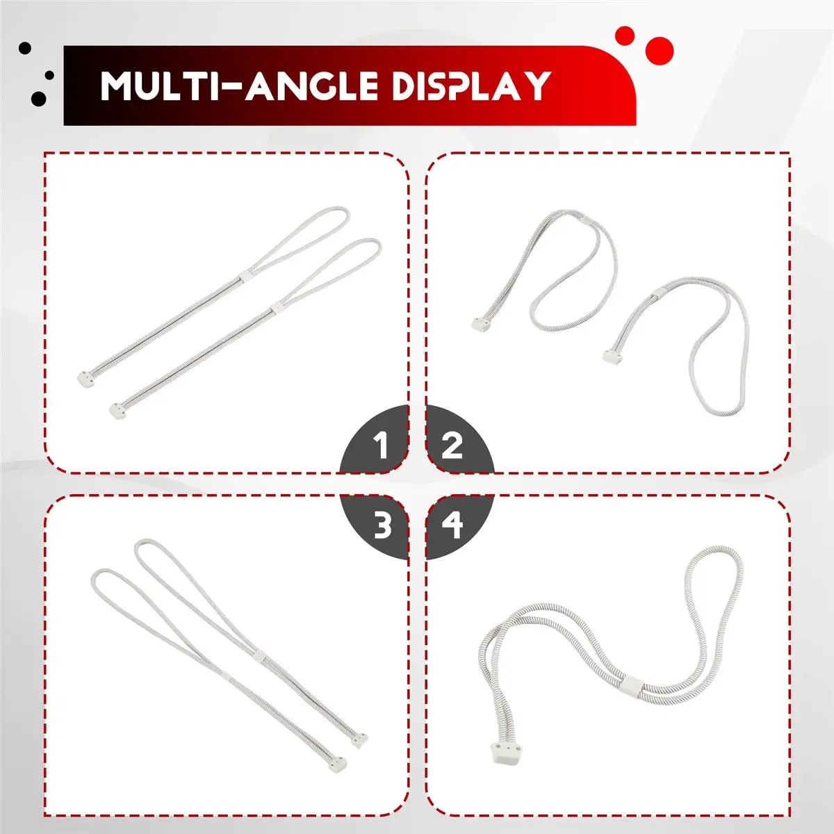 # Accesorios Electrónicos 29L, Correas de Muñeca Ajustables para Meta Quest 3/3S (Gris)