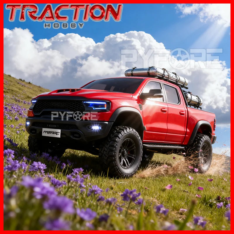 TRACTION HOBBY 1/8 TRX 1500 modelo de vía corta RC camión sobre orugas todoterreno eléctrico controlado 4wd