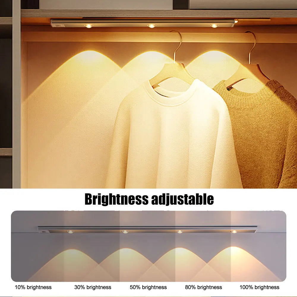 Luz LED Nocturna Regulable con Sensor para Armario