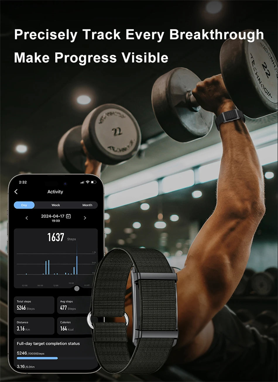 Pulsera Inteligente LIGE para Parejas Deportiva