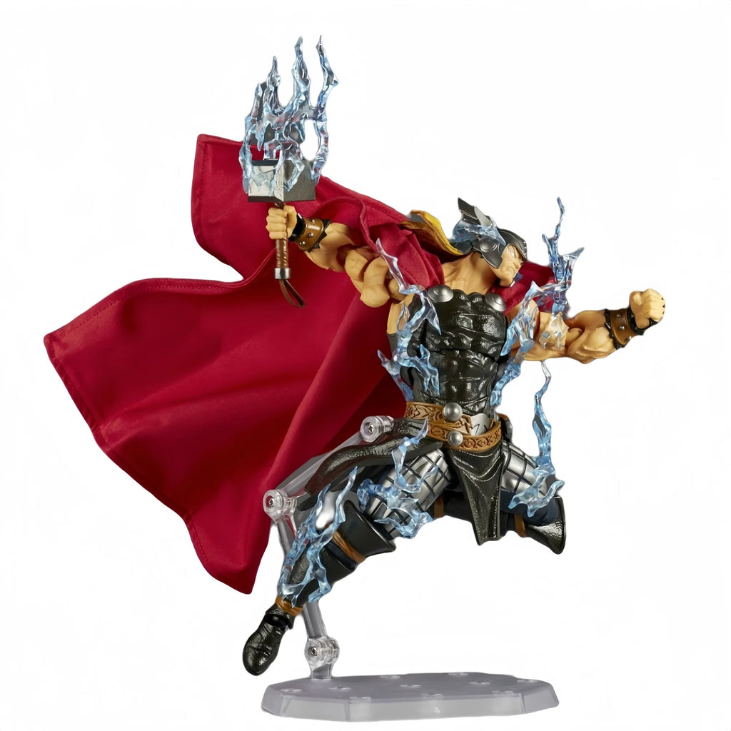Nueva Figura de Acción Thor de CTM Toys Kaiyodo Revoltech, Articulaciones Reforzadas, Figura de Acción de Thor de Marvel Avengers, Juguete KO, Regalo, Preventa (Segundo Trimestre de 2026)