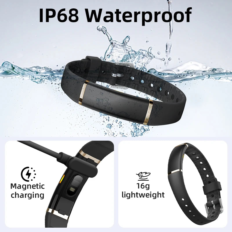 LIGE Pulsera Inteligente Ritmo Cardíaco IP68
