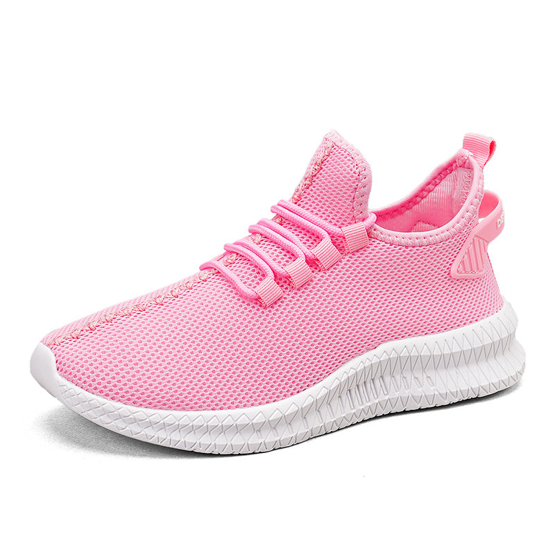 Zapatillas de correr transpirables para hombre, zapatos informales con plataforma a la moda para hombre, zapatos vulcanizados ligeros para mujer, zapatillas antideslizantes flexibles
