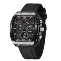 SMAEL 8109 nuevo reloj para hombre, deportivo multifuncional, resistente al agua hasta 50M, pantalla Dual, luz LED nocturna, reloj electrónico para estudiantes de ocio