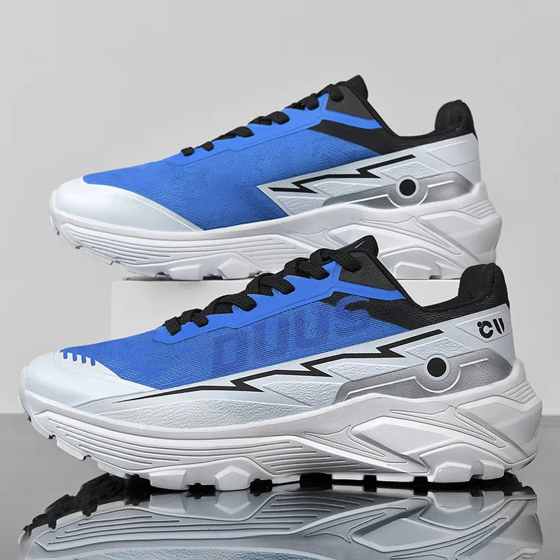 Zapatillas deportivas para hombre antideslizantes y transpirables suela gruesa