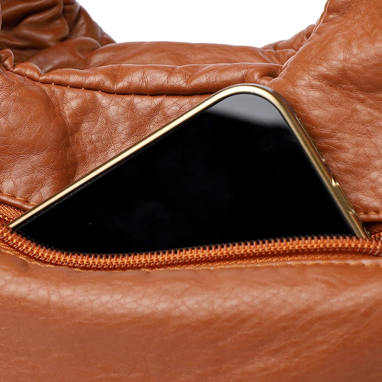 Bolso Cruzado Retro para Mujer de Cuero Sintético
