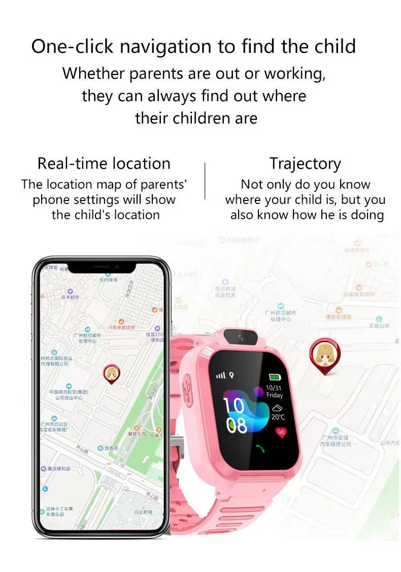 Q16 Reloj Inteligente para Niños GPS