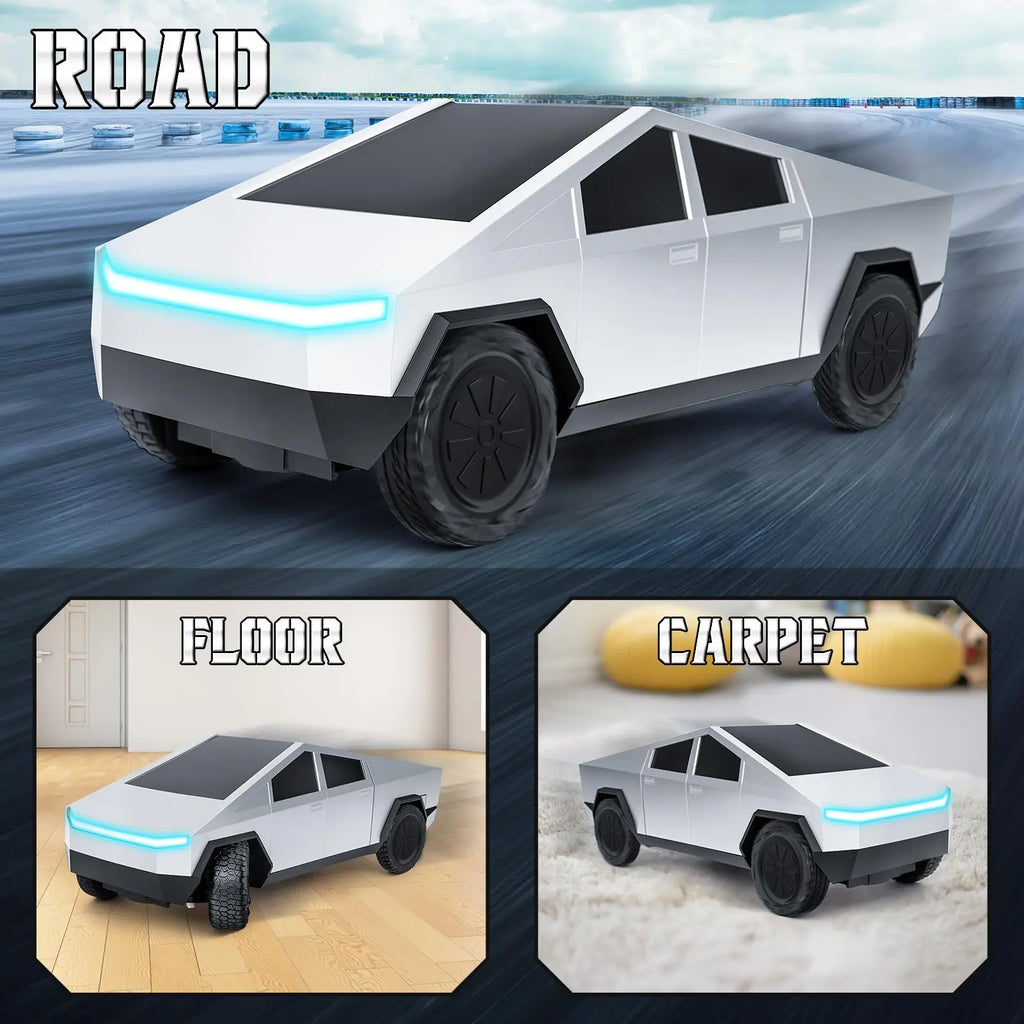 Camioneta RC 1:24, Todoterreno 4WD con Luces LED