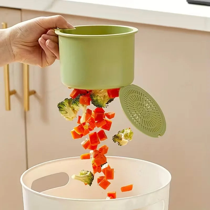 Escurridor de Presión: Colador de Alimentos y Organizador de Fregadero, Multifuncional para Cocina y Baño
